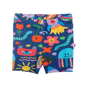 Phoenix & The Fox- Bike Shorts- Sticker Book