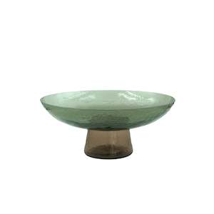 Pedestal Bowl - Large - Fern