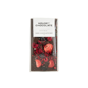 Summer Berries Dark Chocolate Bar