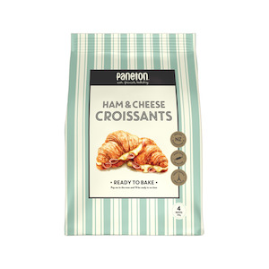 Pantry: Paneton- Ham And Cheese Croissants