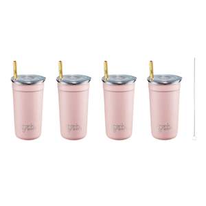 Gift Ideas: Frank Green Party Cups - 4 Pack - Blushed