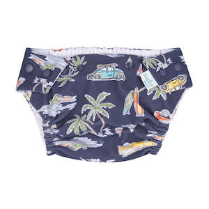 Children Clothing: Toshi - Swim Nappy - Surf Twilight