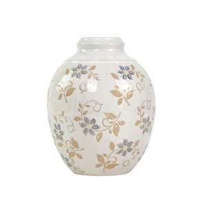 Anais Ceramic Oval Bud Vase