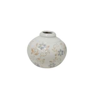 Anais Ceramic Round Bud Vase