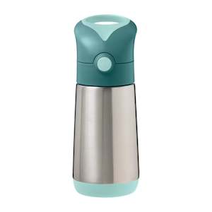 B.Box 350ml Insulated Drink Bottle Emerald Forest