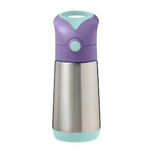 B.Box 350ml Insulated Drink Bottle Lilac Pop