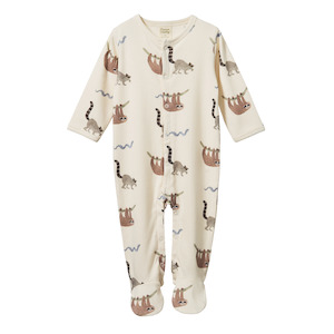 Nature Baby - Stretch & Grow - Sloth Snuggle Print