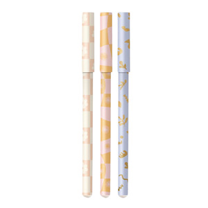 Fox & Fallow- Ballpoint Pen Pack -Daisy Grid