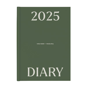 Stationary: Father Rabbit - Weekly Diary 2025 - Olive