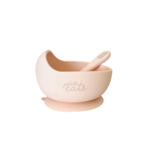 Petite Eats: Silicone Bowl & Spoon