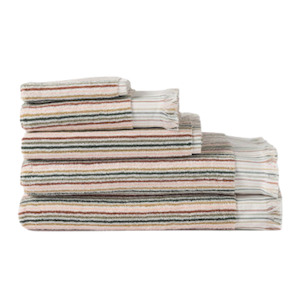 Citta- Alice Organic Hand Towel - Moss/Multi