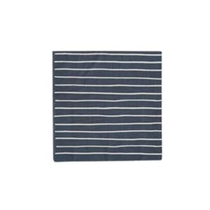 Citta- Stripe Napkin 20 Pack - Navy/White