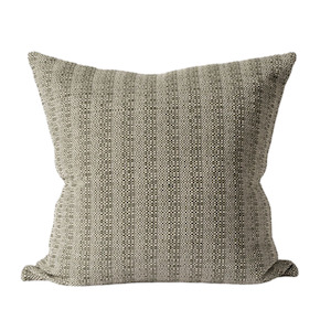 Citta- Basketweave Cushion Cover -Kale/Natural