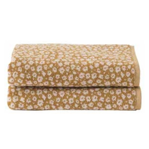 Citta- Forget Me Not Cotton Face Cloth - Citron