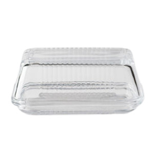 Citta- Butter Dish - Clear