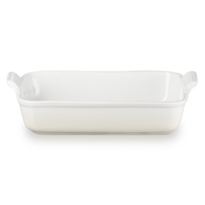 Heritage Rectangle Dish 32cm - Meringue