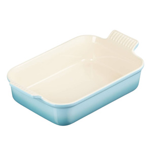 Heritage Deep Rectangular Dish 26 - Carribean Blue