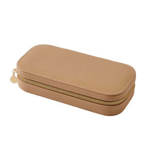 Ambrosia Rectangular Jewellery Case - Nude