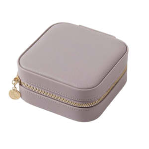 Calla Square Jewellery Case - Lilac