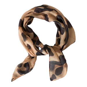 Sophie- Wild Mini Scarf Camel