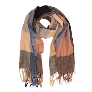 Cameo Check Scarf