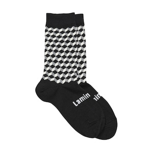 Lamington Mens Merino Socks - Rook