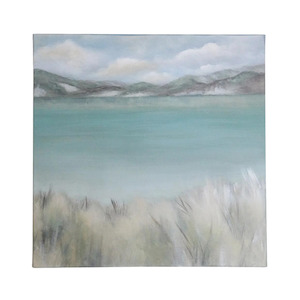 Art: CC Interiors- Island Summer on Stretch Canvas Print