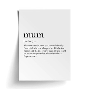 Papier HQ - Mum Print