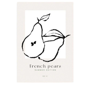 Papier HQ - French Pears - Print