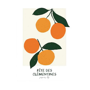 Papier HQ - Clementines Print