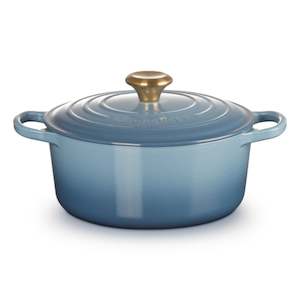 Le Creuset - Signature Round Casserole 24cm - Chambray