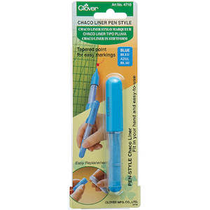 Quilters Essentials: Clover Chaco Liner Pen Style, White