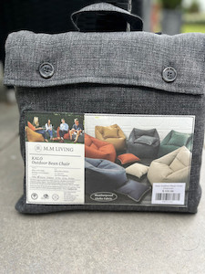 Outdoor Bean Chair - Charcoal The Crowded House