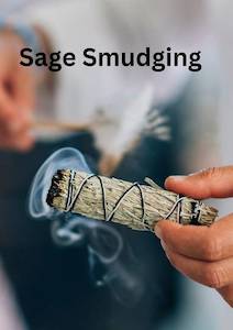 Inperson White Sage Smudging