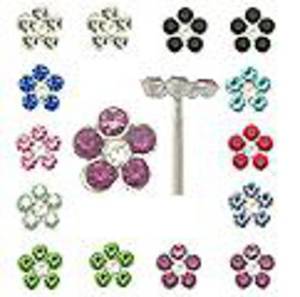 Products: PINK flower Nose Stud