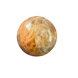 65mm Peach Moonstone Sphere