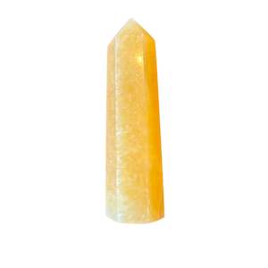 80mm Orange Calcite Point