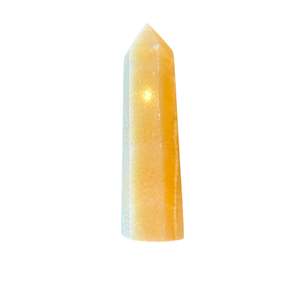 82mm Orange Calcite Point