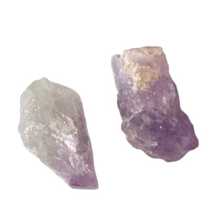 Non-store-based: 25-30g Raw Amethyst