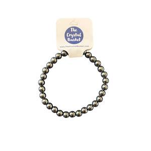 Non-store-based: 6mm Hematite Bracelet