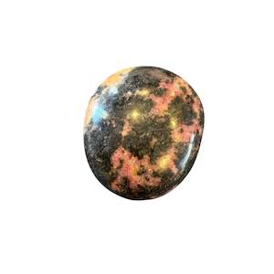 Non-store-based: 225g Rhodonite Palm Stone