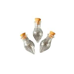 Glass Taper Shaped Wish Bottle