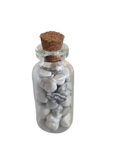 Howlite 40mm wish bottle