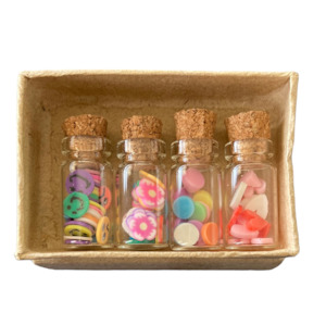 Non-store-based: Wish Bottle matchbox Pack Fairy House Accessories