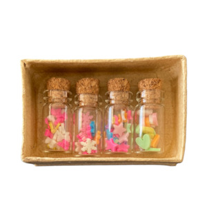 Wish Bottle matchbox Pack Fairy House Accessories