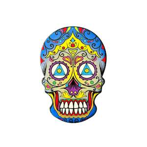 Sugar Skull Fridge Magnet