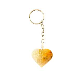 Non-store-based: Golden Healer Heart Keychain