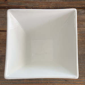 Deep White Square Trinket Tray