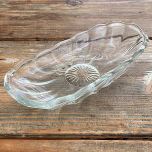 Glass trinket tray