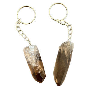 Smokey Quartz Keychain